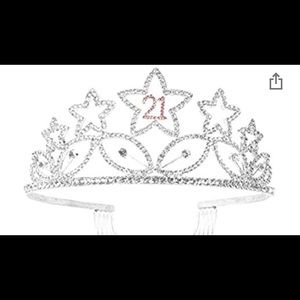 21st birthday tiara